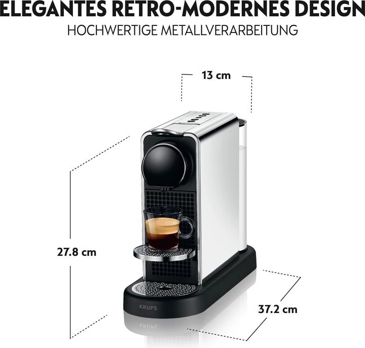 Image du produit Krups Nespresso CitiZ Platinum (NESPRESSO Original)