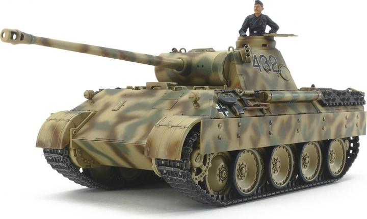 Actual product image Tamiya 1/48 German Tank Panther version D