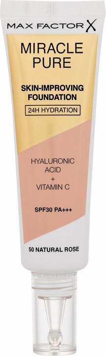 Actual product image Max Factor Miracle Pure Fond de Teint No 50 (50 Natural Rose)