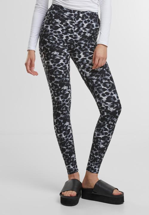 Actual product image Urban Classics Ladies Soft AOP Leggings (4XL)