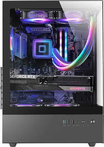 Actual product image Mars Gaming MC-XO (mATX, Mini-ITX, ATX)