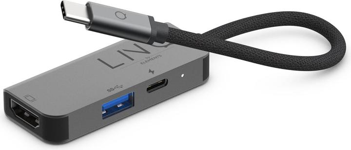 Produktbild LINQ Connects 3in1 USB-C Multiport Hub (USB-C, 1 Ports)