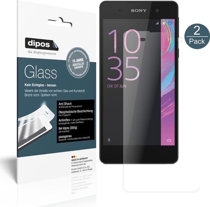 Actual product image Dipos Screen Protector Anti-Shock (1 Piece, Sony Xperia E5)