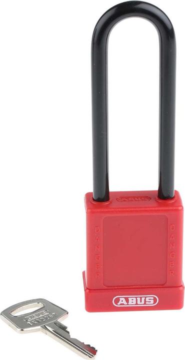 Produktbild Rs Pro Red Non Conductive Safety Padlock,Long