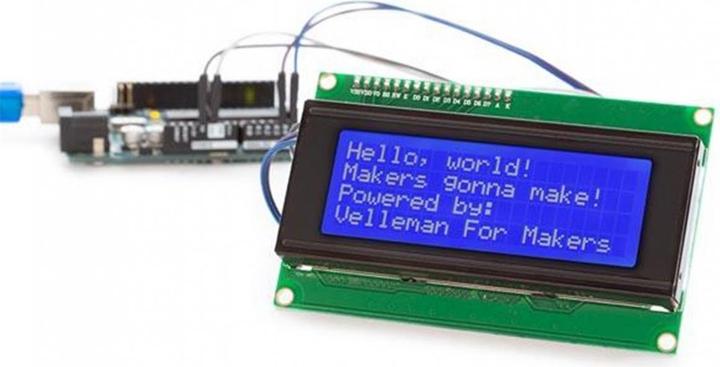 Whadda Modul I2C 20 x 4 LCD (Display)