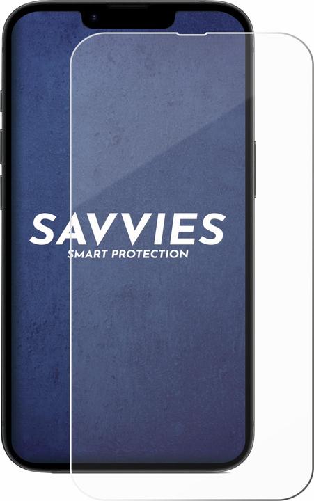 Produktbild Savvies Panzerglas Displayschutz 9H Schutzglas Glas Klar Transparent (1 Stück, Apple iPhone 16e)