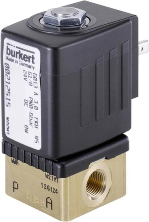 Produktbild Bürkert Direktgesteuertes Ventil 134237 6013 24 V/DC G 1/8 Muffe Nennweite (Deta