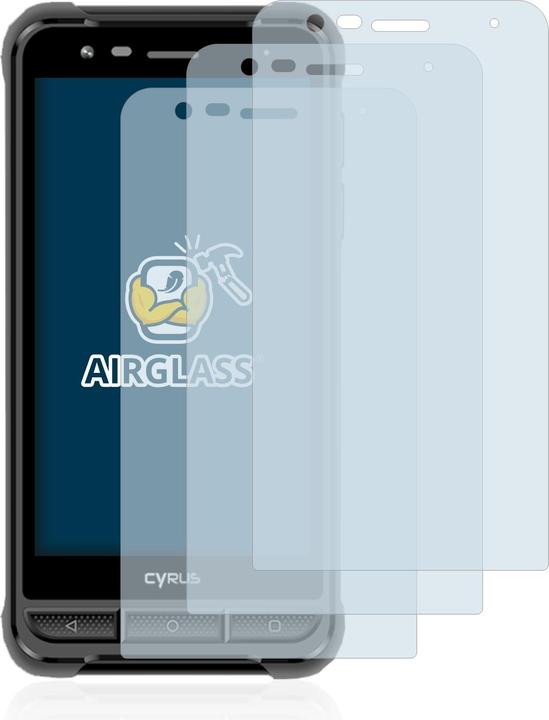 Actual product image BROTECT AirGlass Glass (3 Piece, Cyrus CS 22 XA)