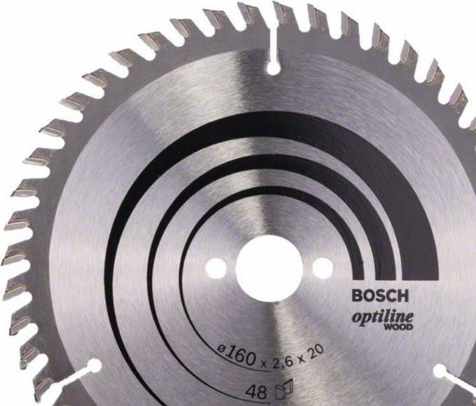 Actual product image Bosch Professional Zubehör PRO Wood circular saw blade, 160 x 2.6 x 20 mm