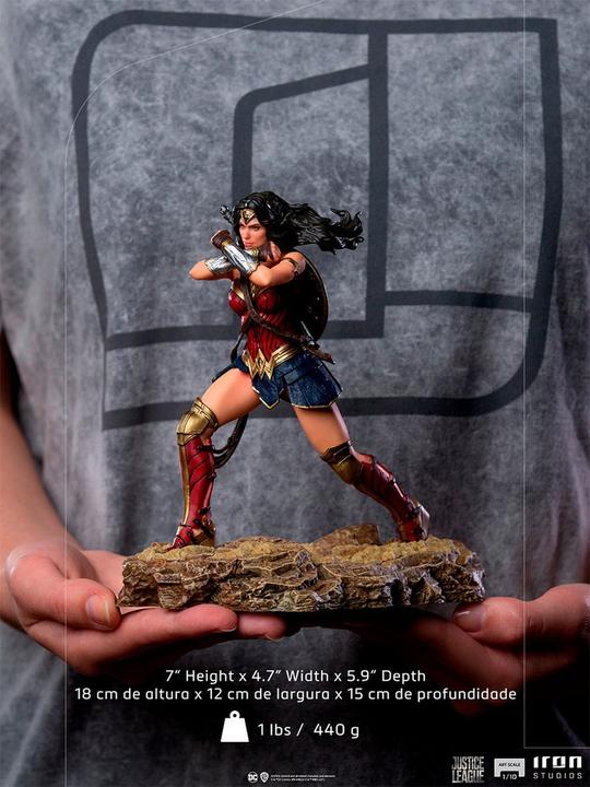 Actual product image Iron Studios DC Comics: Zack Snyder's Justice League - Wonder Woman 1:10 Scale Statue