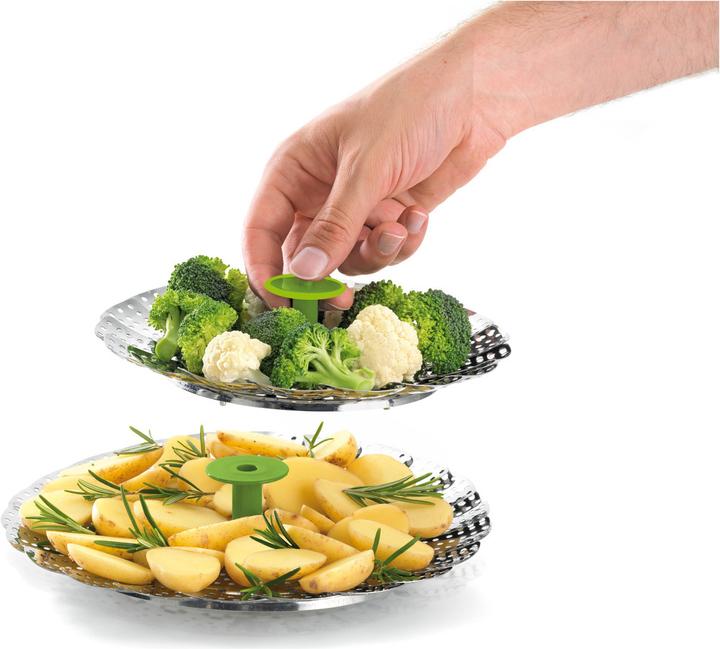 Image du produit Kuhn Rikon Insert de vapeur (22 cm, Matières plastiques, Métal)