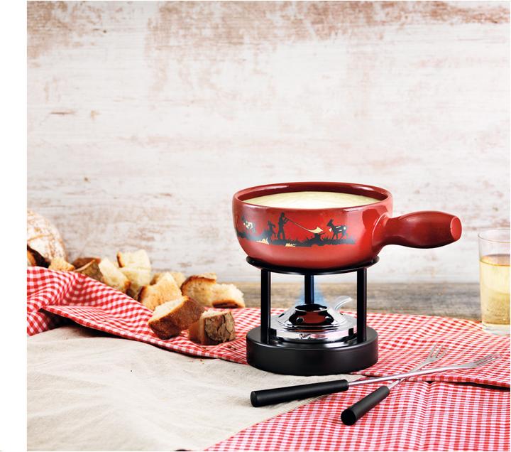 Actual product image Kuhn Rikon Alphorn Player (Cheese fondue, Chocolate fondue)