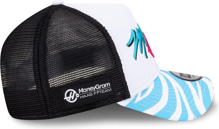 Actual product image New Era A-Frame Snapback Trucker Cap - Miami F1 Haas (One size)