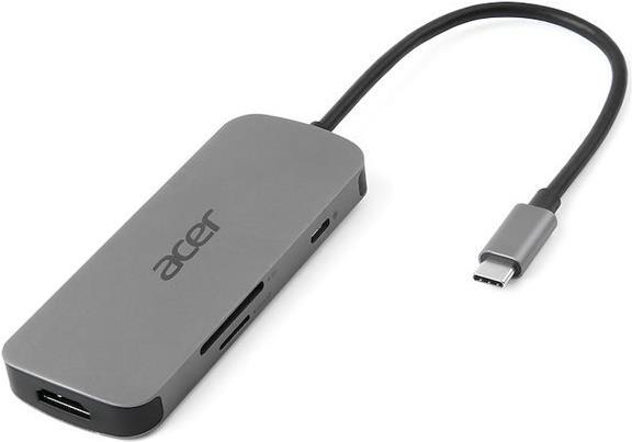 Acer Adaptater 7in1 Type C : 1 x typeC (USB-C, 7 Ports)