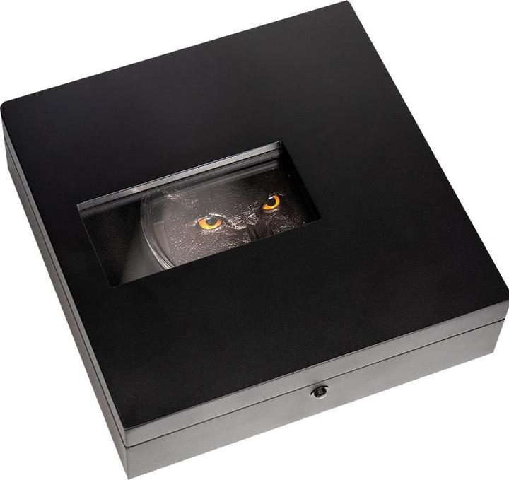 Actual product image CIT Coin Invest Silber Hunters by Night - Uhu 1000 g (999.90, 2022)