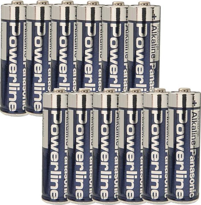 Image du produit Panasonic Ligne électrique industrielle alcaline (10 pcs, AA)