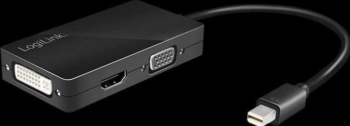 Immagine prodotto LogiLink 4K Mini DisplayPort (DVI, HDMI, VGA, 8.70 cm)