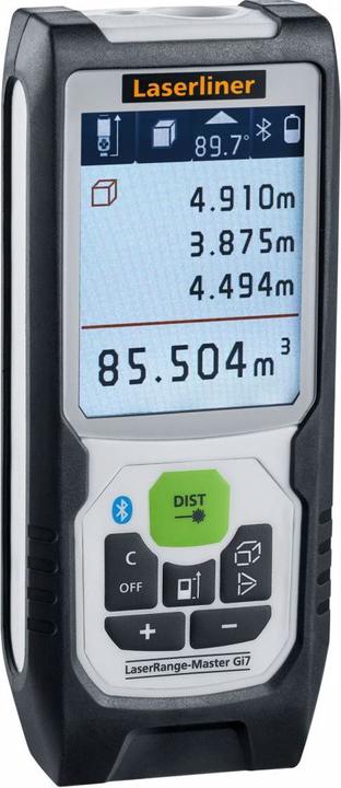 Produktbild Laserliner Laser-Entfernungsmesser Bluetooth LaserRange-Master Gi7 Pro (Green, 70m, 2DTilt, BLE) (70 m)