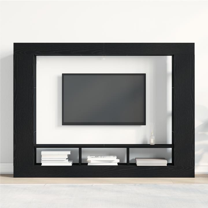 Produktbild VidaXL Schwarzer Eichen-TV-Ständer