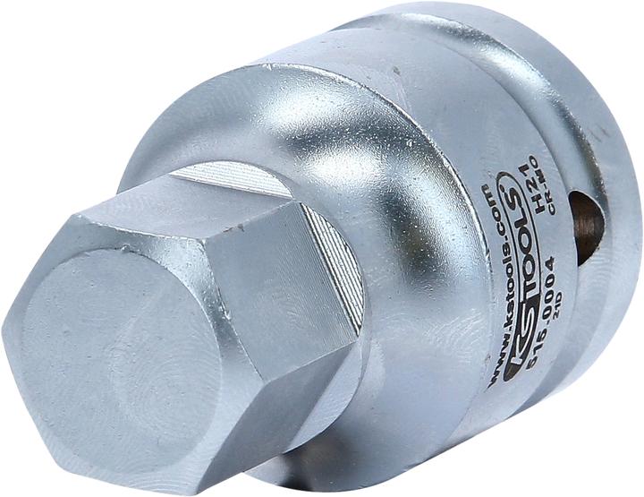 Produktbild KS Tools 3/4" Kraft-Bit-Stecknuss Innensechskant (21 mm)