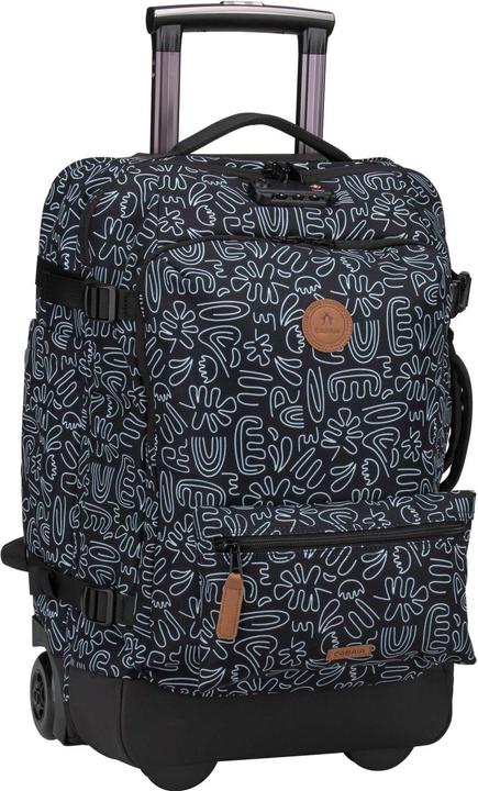 Immagine prodotto Cabaia Rucksack-Trolley Soft Suitcase Small (48 l, Bagaglio a mano (fino a 50 litri))