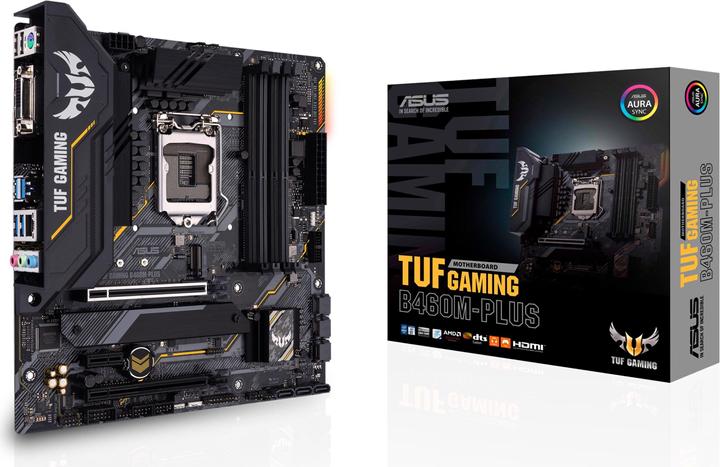 Produktbild ASUS TUF GAMING B460M-PLUS (LGA 1200, Intel B460, mATX)