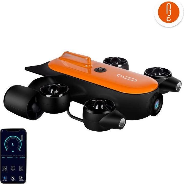 Image du produit Geneinno Underwater Drone T1 200m Orange (APP)