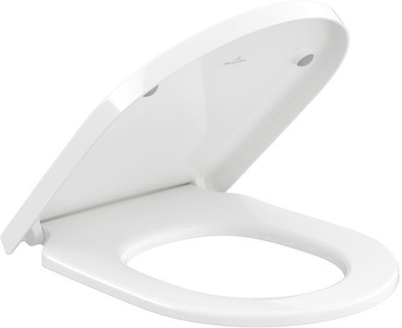 Produktbild Villeroy & Boch V&B WC-Sitz SUBWAY 3.0 m QuickRelease u SC weiss AntiBac