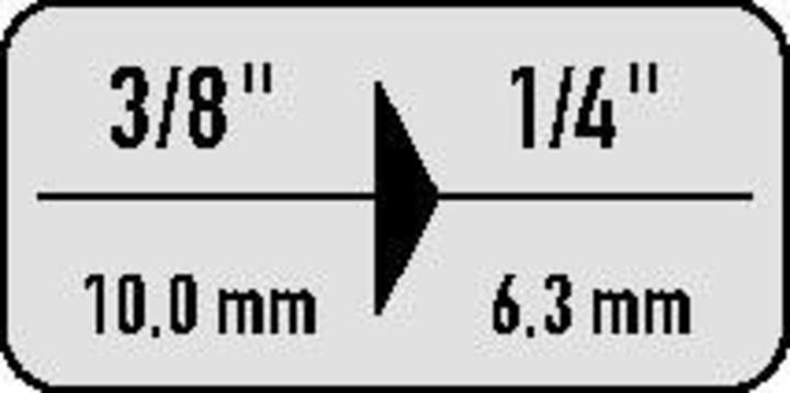 Actual product image Gedore 3020 Reducer 3/8" to 1/4" (1/4")