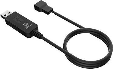 Produktbild Akasa - to DC Step-Up Voltage Converter Cable for USB to 3-Pin & 4-Pin PC Fan