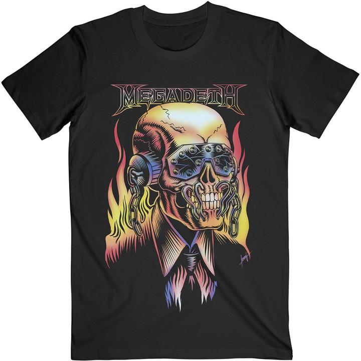 Megadeth Flaming Vic TShirt