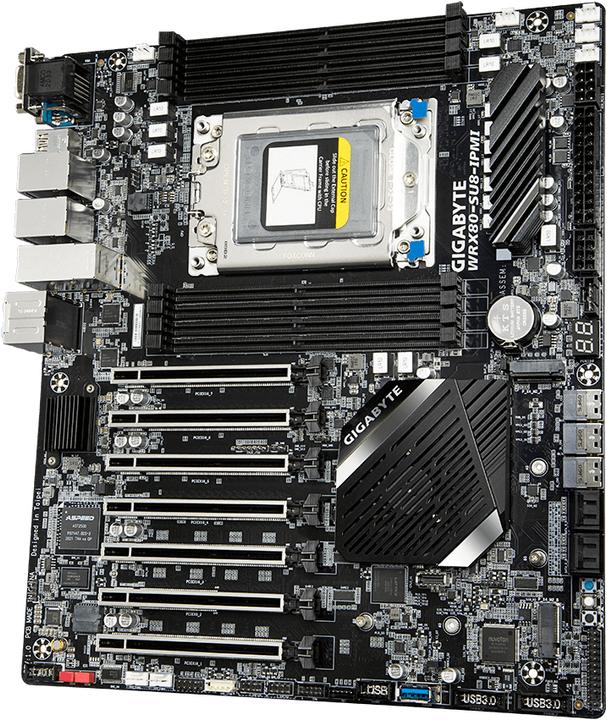 Actual product image Gigabyte WRX80-SU8-IPMI (sWRX8, AMD WRX80, SSI CEB)