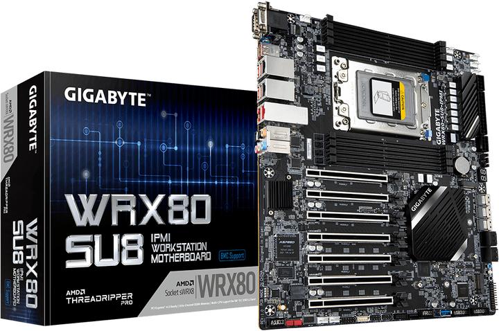 Actual product image Gigabyte WRX80-SU8-IPMI (sWRX8, AMD WRX80, SSI CEB)