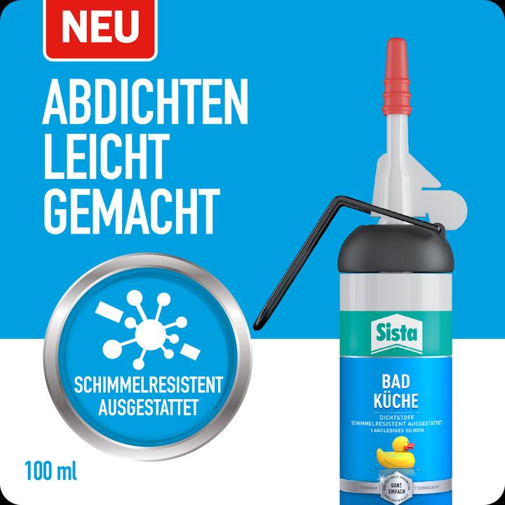 Actual product image Sista Bathroom + Kitchen transparent (0.18 kg, Transparent, 100 ml)
