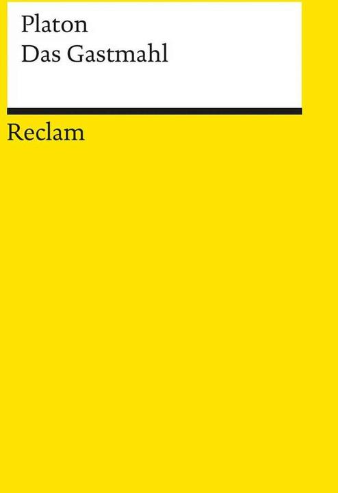 Produktbild Platon: Das Gastmahl (Deutsch, Platon, 2008)