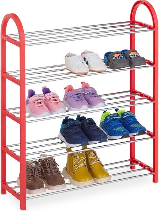 Productafbeelding Relaxdays Schoenenrek kinderen (57,5 x 18,5 x 70 cm)