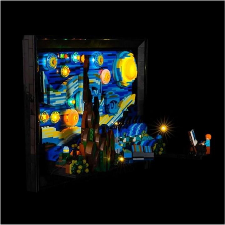 Light my bricks LED Licht Set für LEGO 21333 Vincent van Gogh - Sternennacht