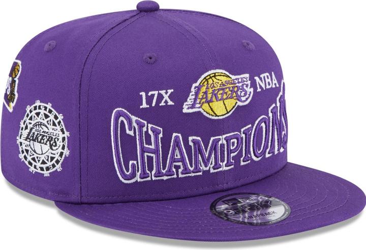 Actual product image New Era 9FIFTY Snapback Cap - Champions Los Angeles Lakers - (M, L)