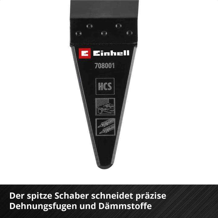 Actual product image Einhell Schaber/Messer, 708001, HCS, Spitz