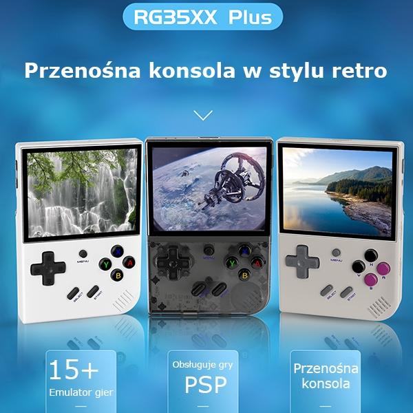 Immagine prodotto Anbernic Konsola RG35XX Plus biały/bianco