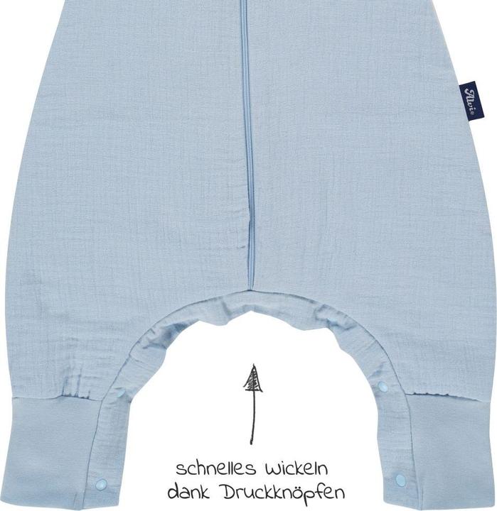 Produktbild Alvi Schlafsäcke Schlafsack mit Füssen 4 Season Sleep Overall Mull - (Ganzjahr)