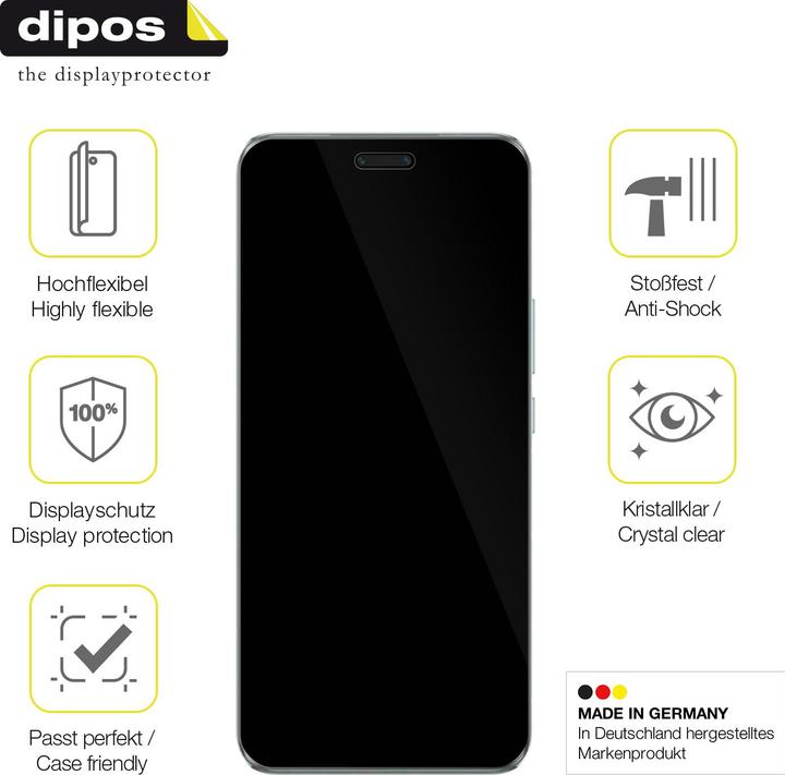 Immagine prodotto Dipos Pellicola Protettiva Full-Cover 3D (2 Pezzo/i, Honor Magic6 Pro)