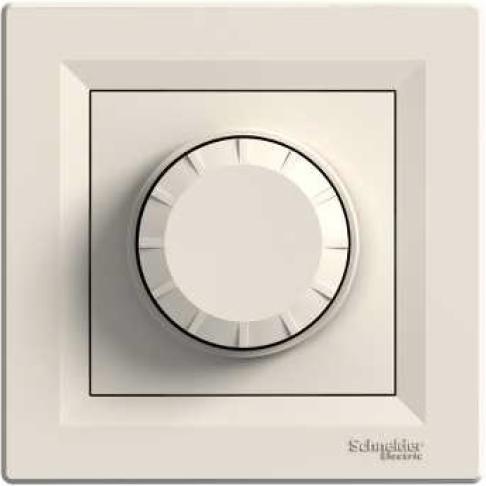 Immagine prodotto Schneider Electric Dimmer rotativo ASFORA con funzione di montascale con retroilluminazione color crema - EPH6500123
