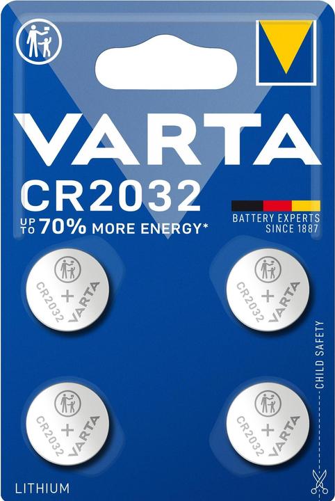 Varta CR2032 (4 pcs., CR2032, 230 mAh)