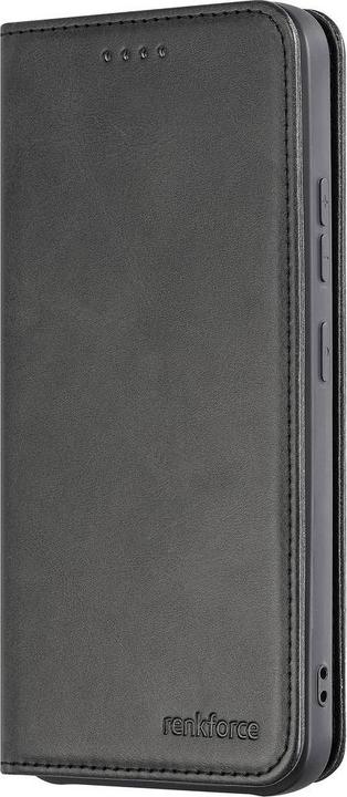 Actual product image Renkforce RF-6178164 Booklet Samsung Samsung Xcover 7 Black Mobile Flip Case (Samsung Galaxy Xcover 7)