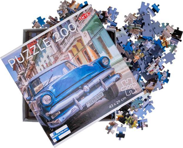 Produktbild Tactic Puzzle Oldtimer in Havanna, 200 Teile. (200 Teile)