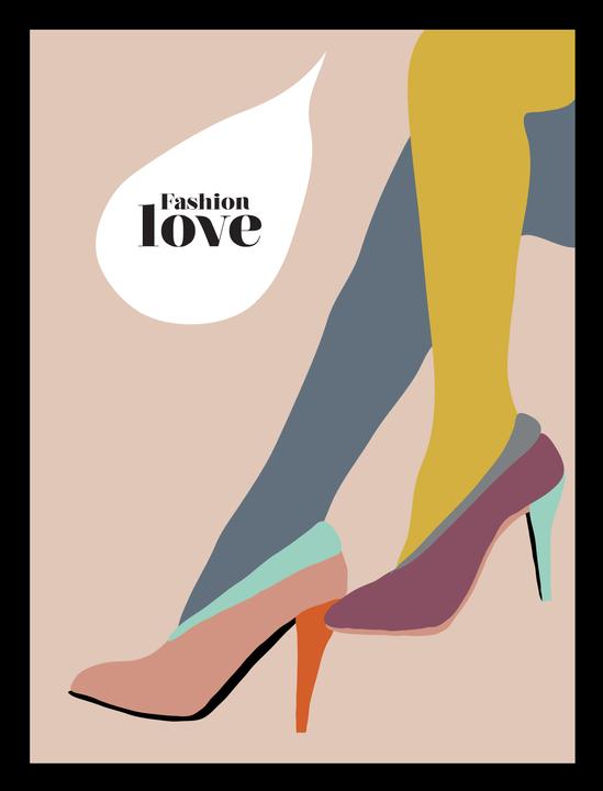 G&C Gallery Fashion Love (40 x 50 cm)