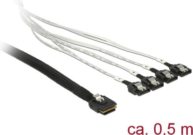 Produktbild Delock SATA3-Kabel 85800 0.5 m