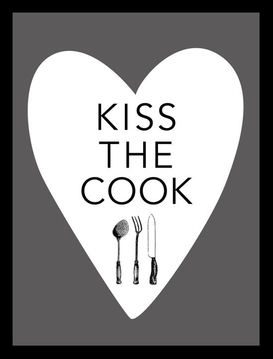 G&C Gallery Kiss the Cook (30 x 40 cm)