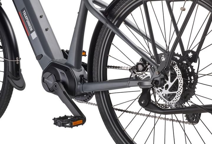 Produktbild Telefunken SUV E-Bike Herren SUV710 27,5 Zoll Mittelmotor 9-Gang Kettenschaltung (50 cm)